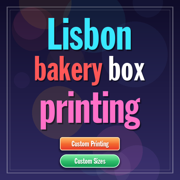 Lisbon bakery box printing