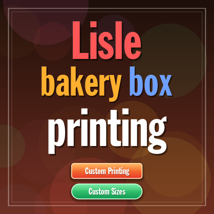 Lisle bakery box printing