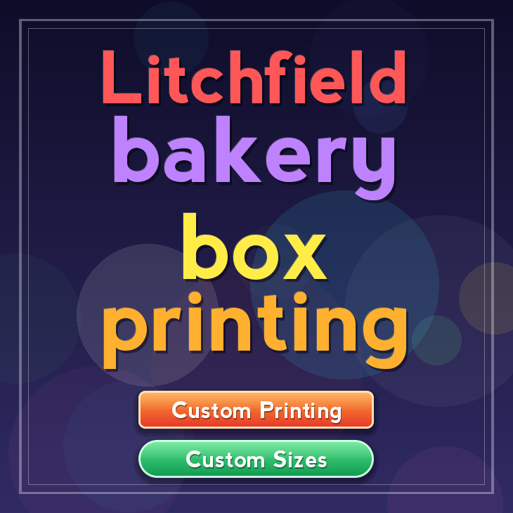 Litchfield bakery box printing
