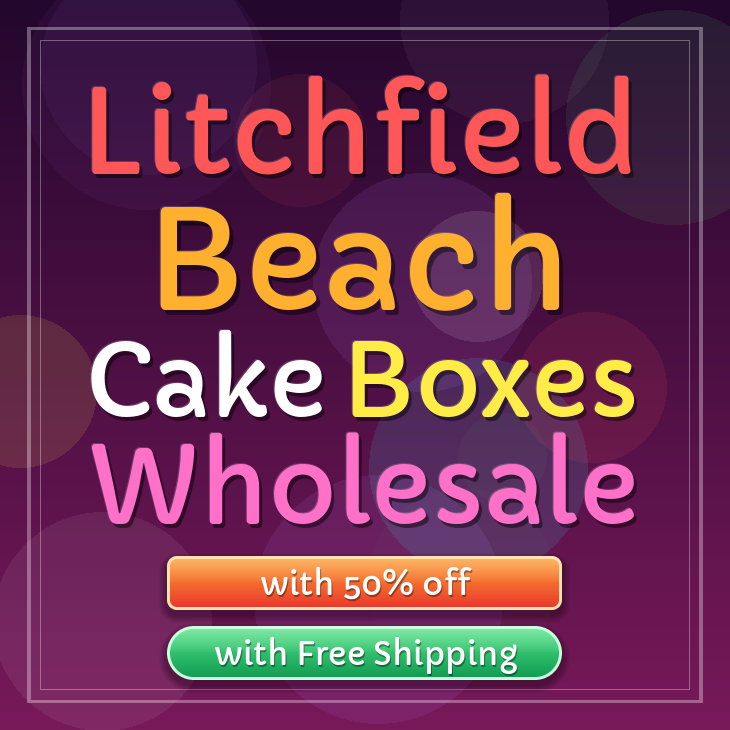 Litchfield Beach cake boxes