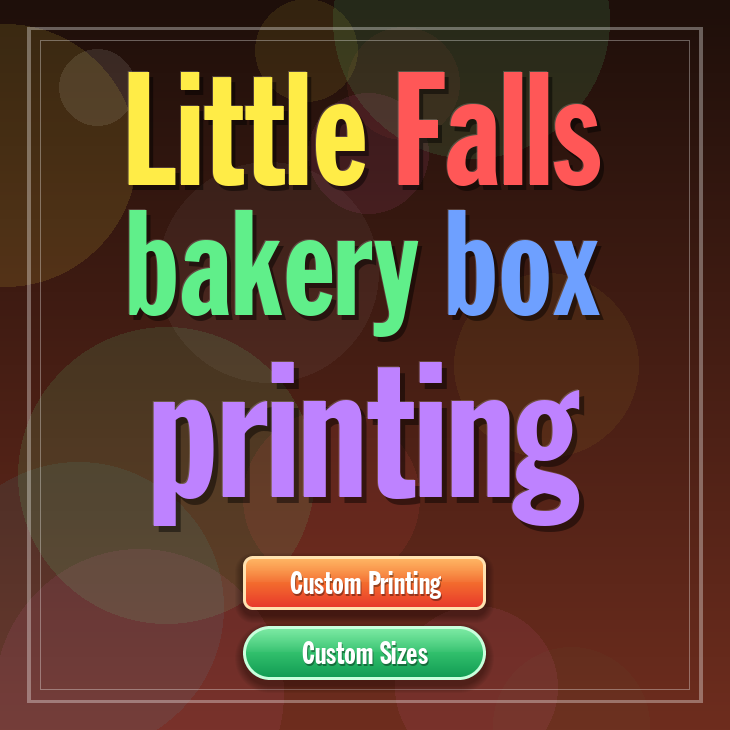 Little Falls bakery box printing