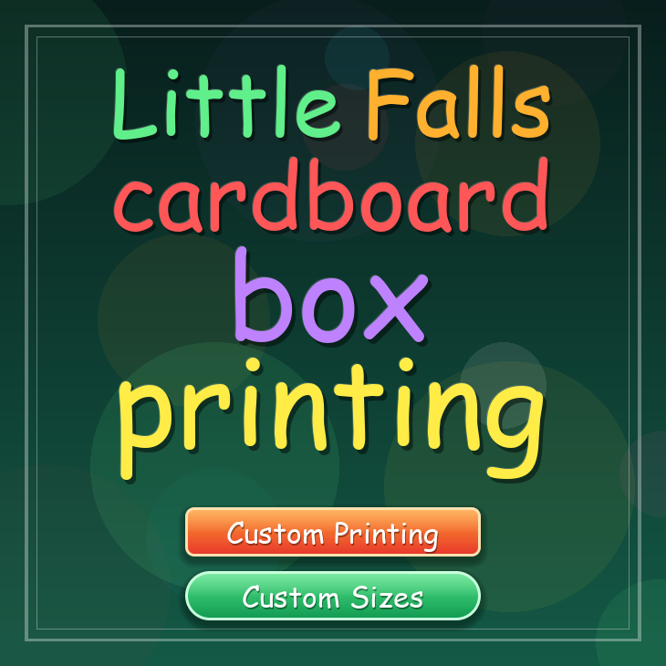 Little Falls cardboard box printing