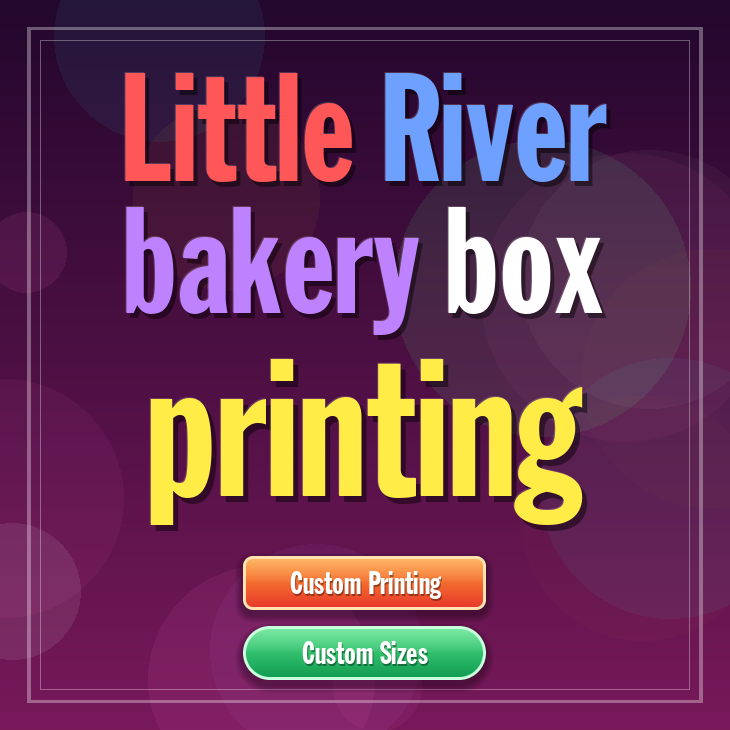 Little River bakery box printing