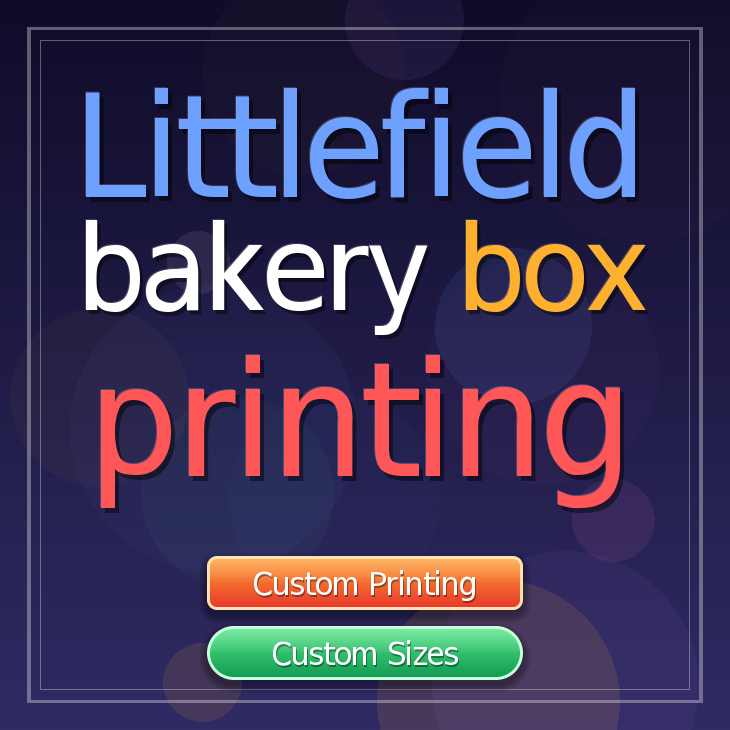 Littlefield bakery box printing