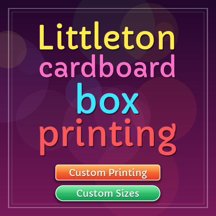 Littleton cardboard box printing