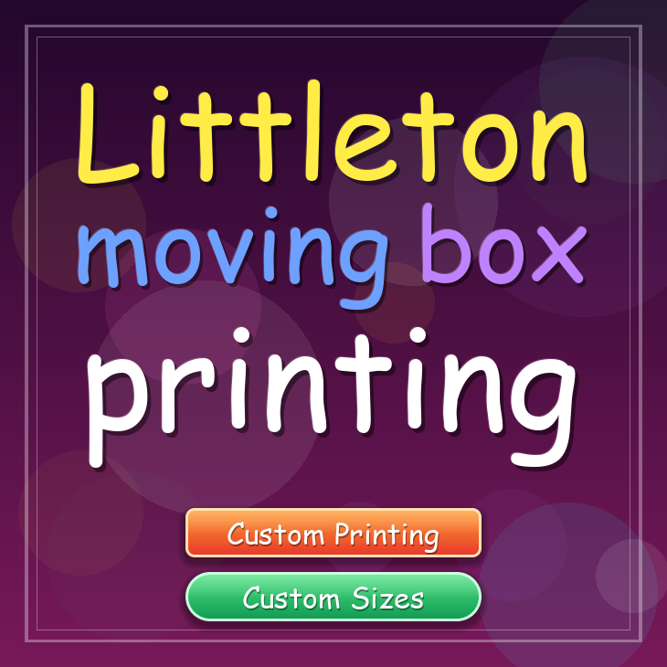 Littleton moving box printing
