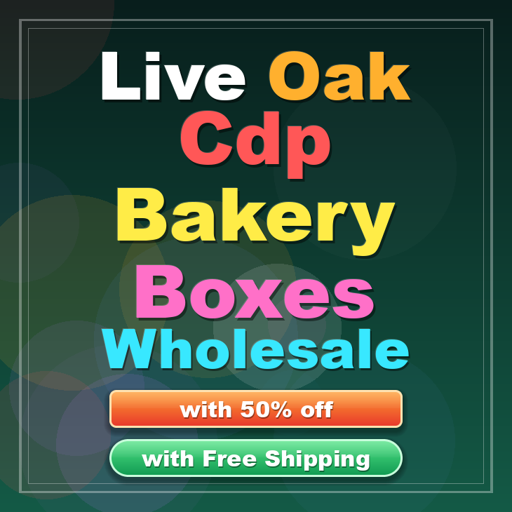 Live Oak Cdp bakery boxes