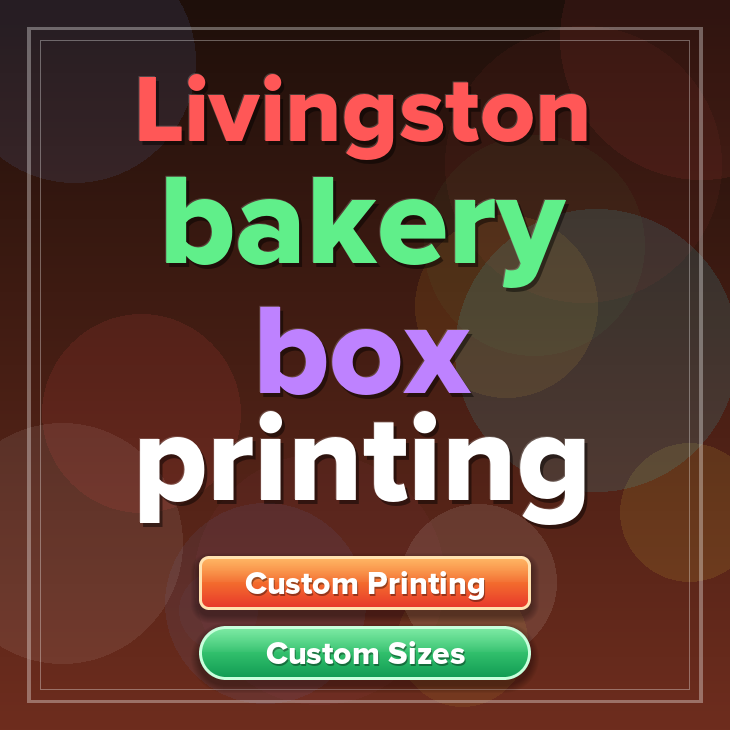 Livingston bakery box printing