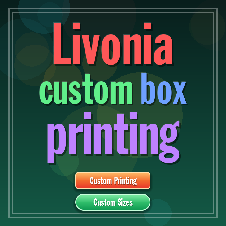 Livonia custom box printing