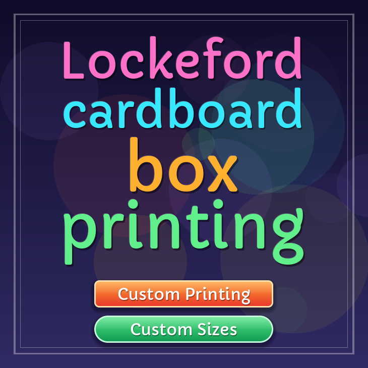 Lockeford cardboard box printing