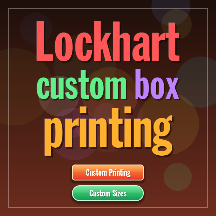 Lockhart custom box printing