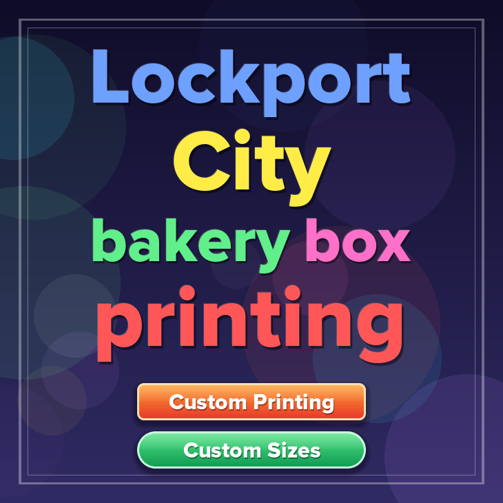 Lockport City bakery box printing