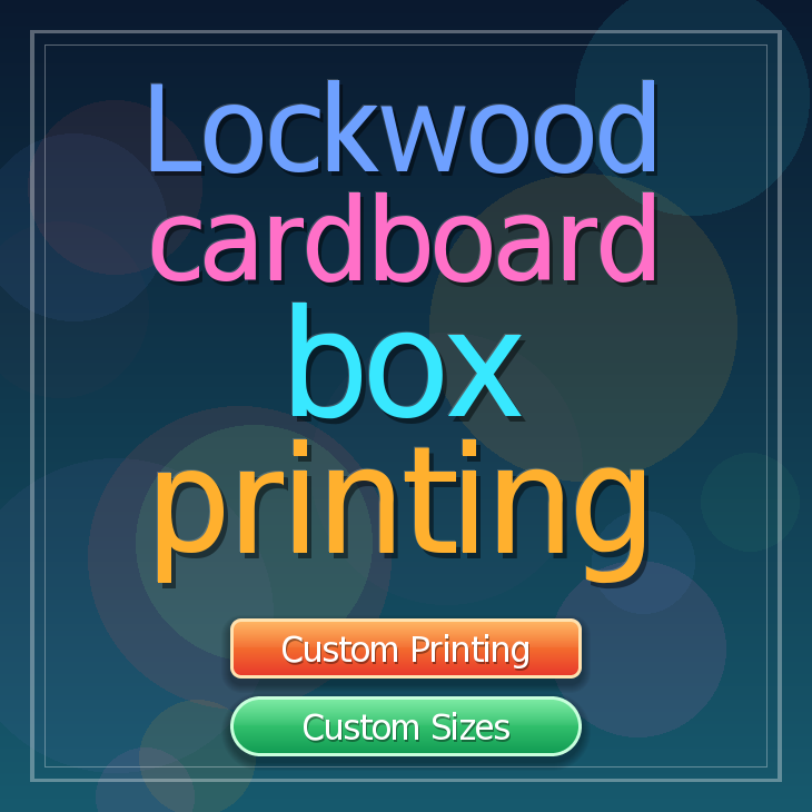 Lockwood cardboard box printing