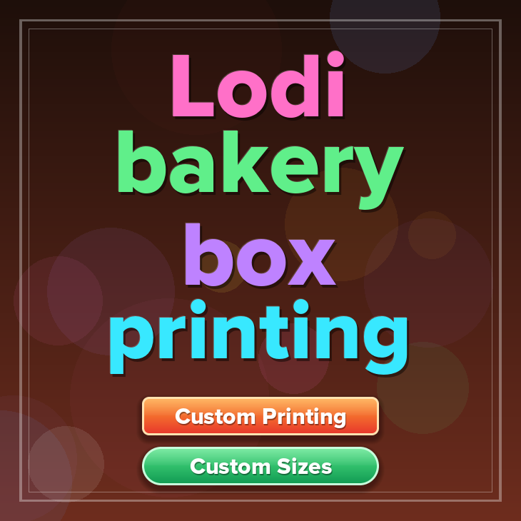 Lodi bakery box printing