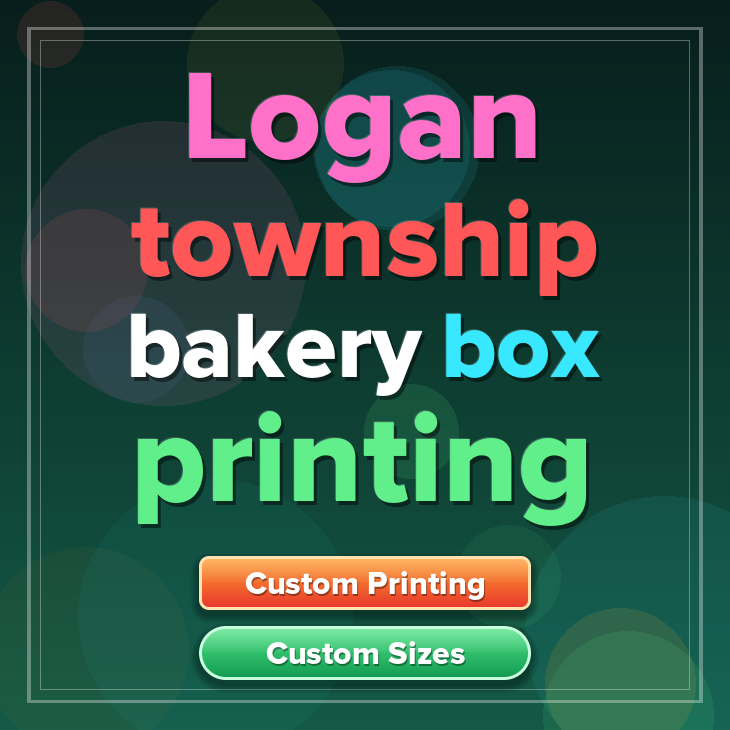 Logan Township bakery box printing