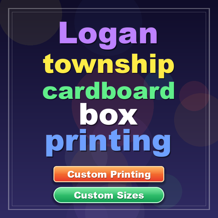 Logan township cardboard box printing
