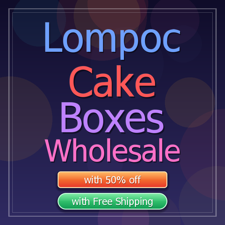 Lompoc cake boxes