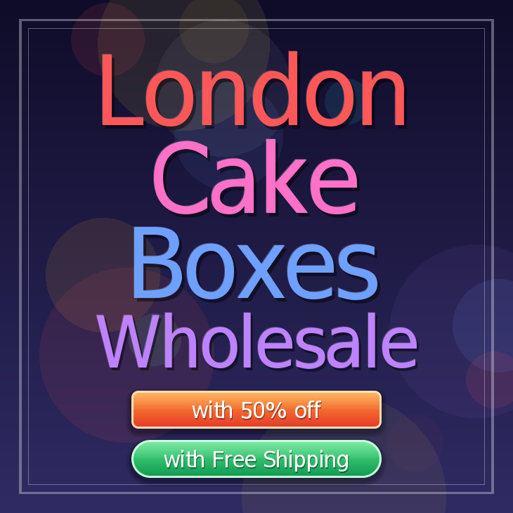 London cake boxes