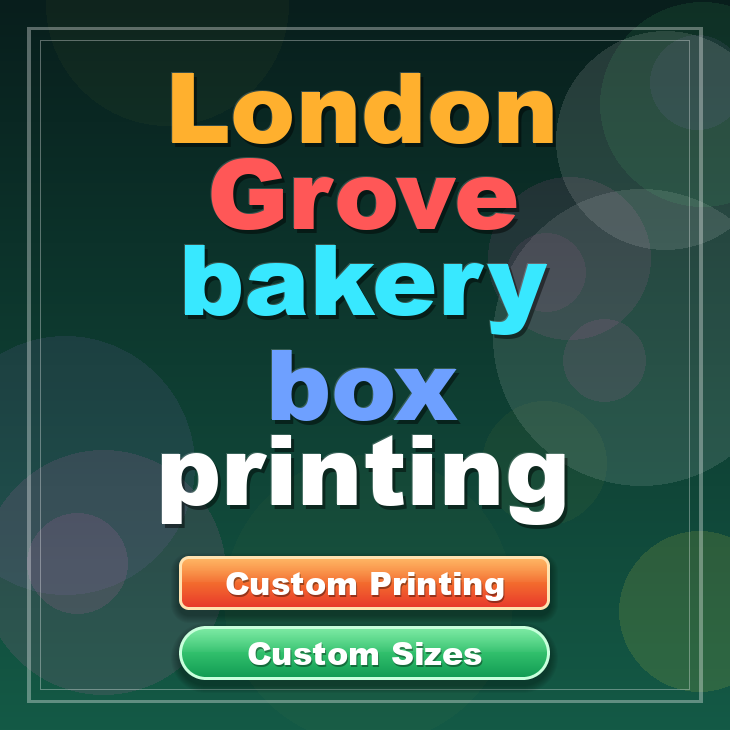 London Grove bakery box printing