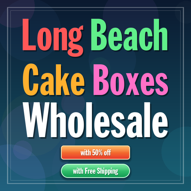 Long Beach cake boxes