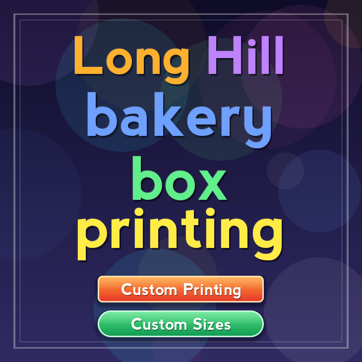 Long Hill bakery box printing