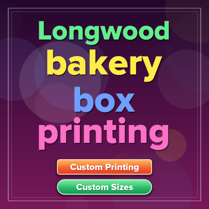 Longwood bakery box printing