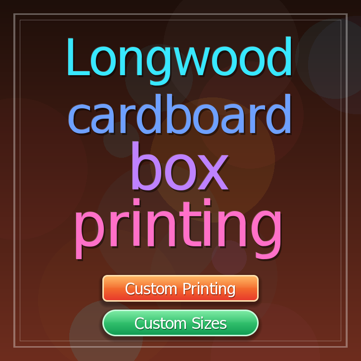 Longwood cardboard box printing