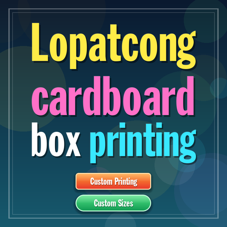 Lopatcong cardboard box printing