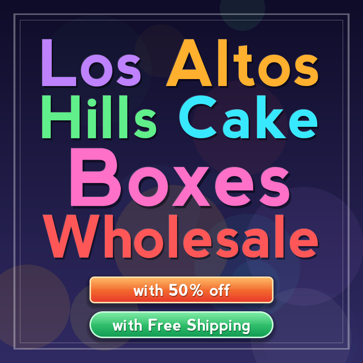 Los Altos Hills cake boxes