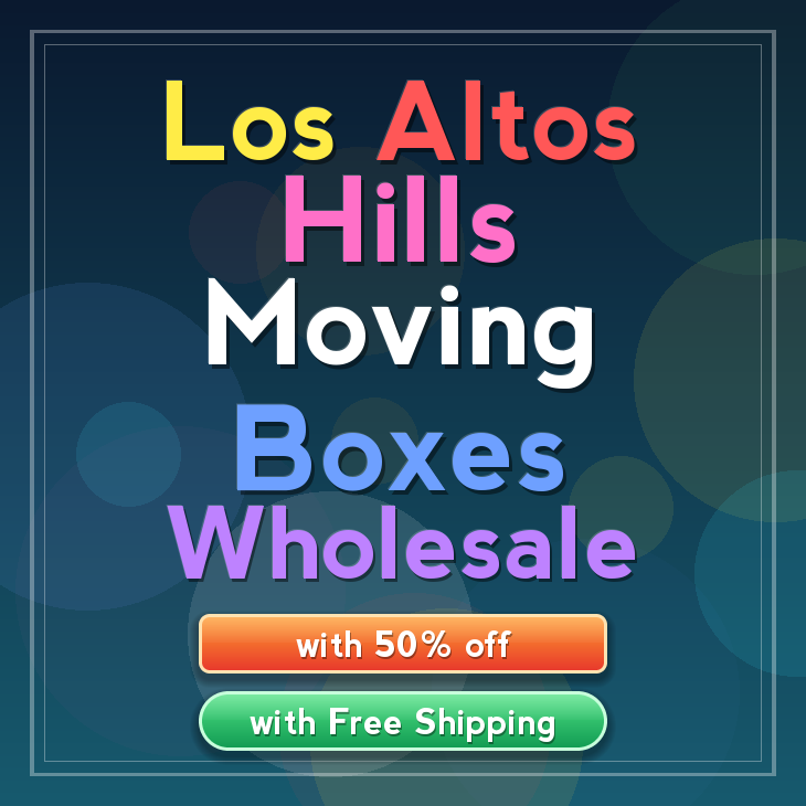 Los Altos Hills moving boxes