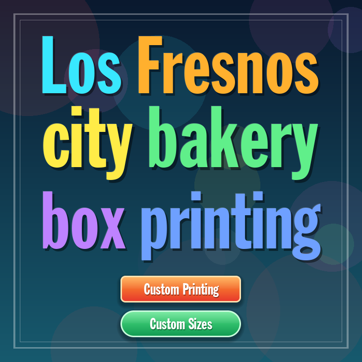 Los Fresnos City bakery box printing