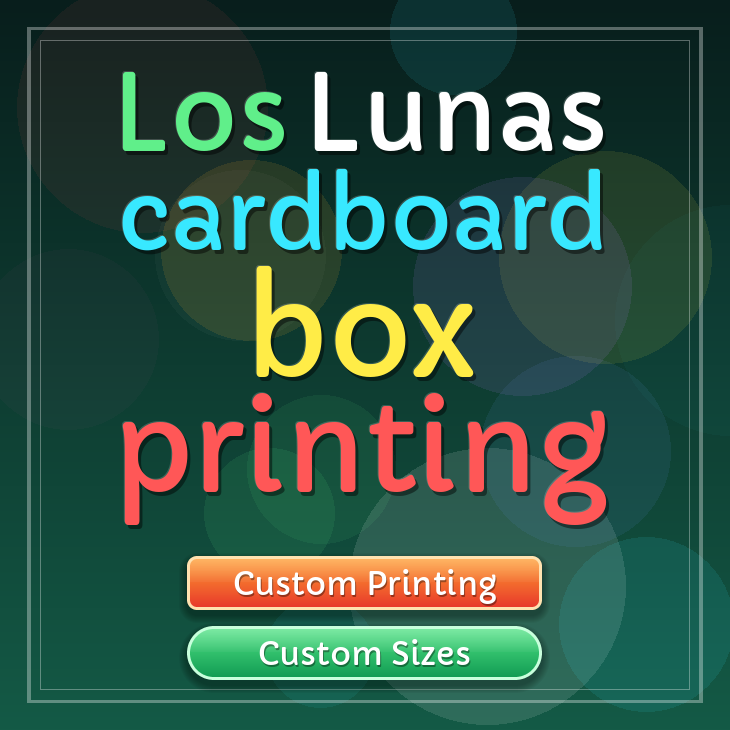 Los Lunas cardboard box printing