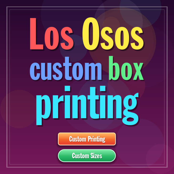 Los Osos custom box printing