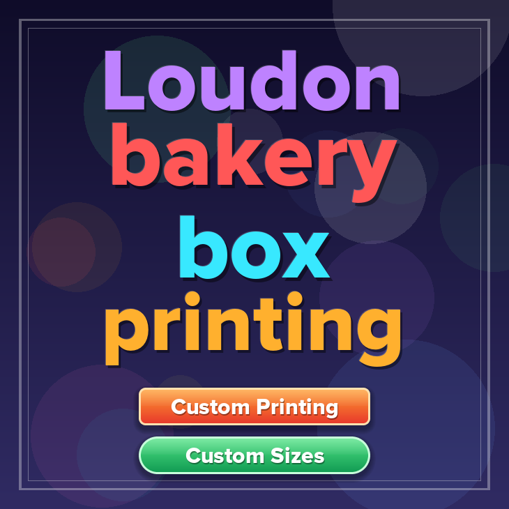 Loudon bakery box printing