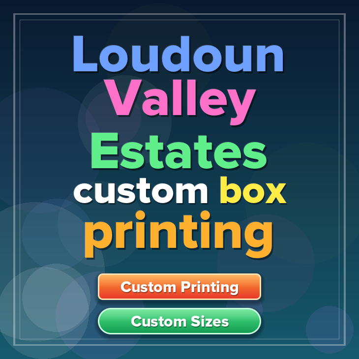 Loudoun Valley Estates custom box printing