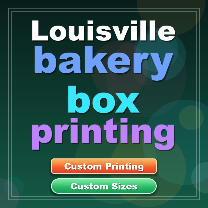 Louisville bakery box printing