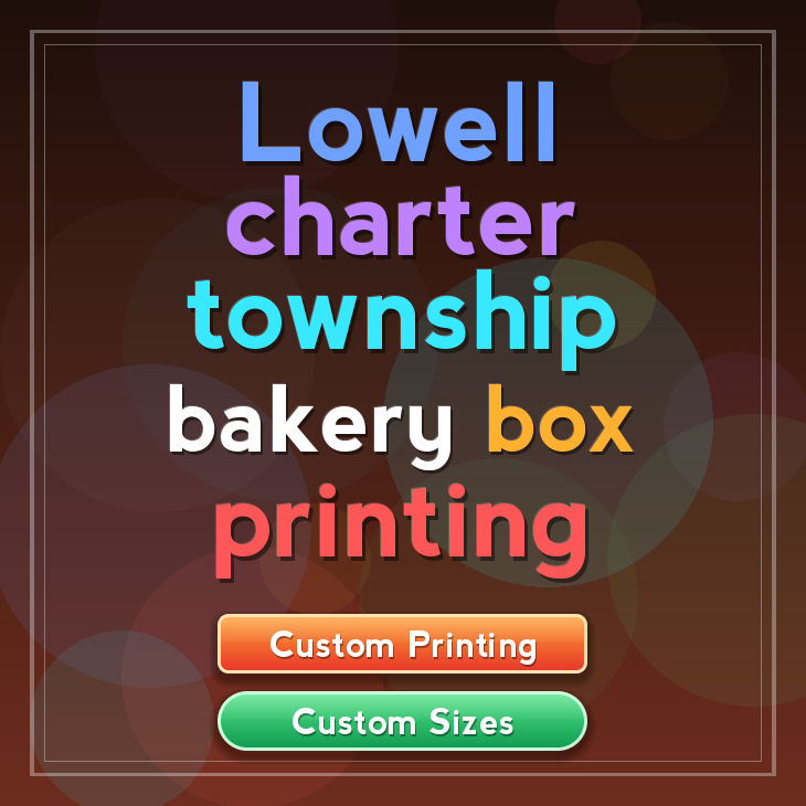 Lowell Charter Township bakery box printing