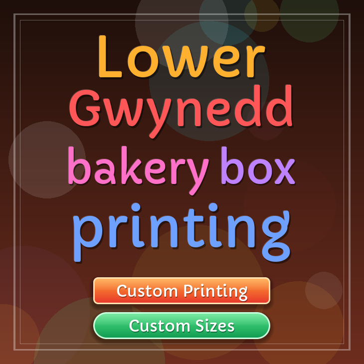 Lower Gwynedd bakery box printing