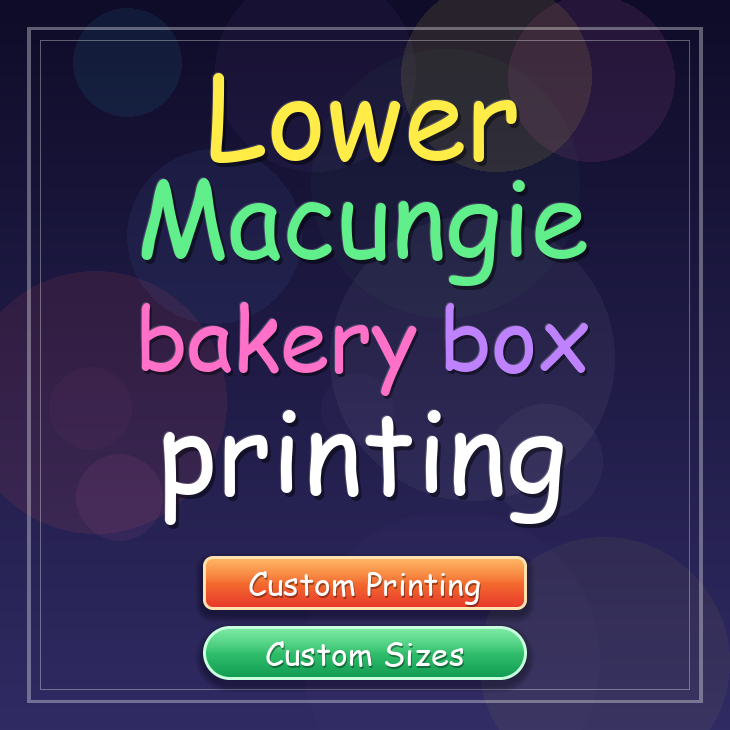 Lower Macungie bakery box printing