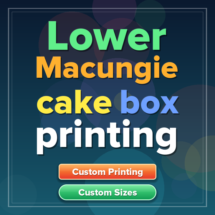 Lower Macungie cake box printing