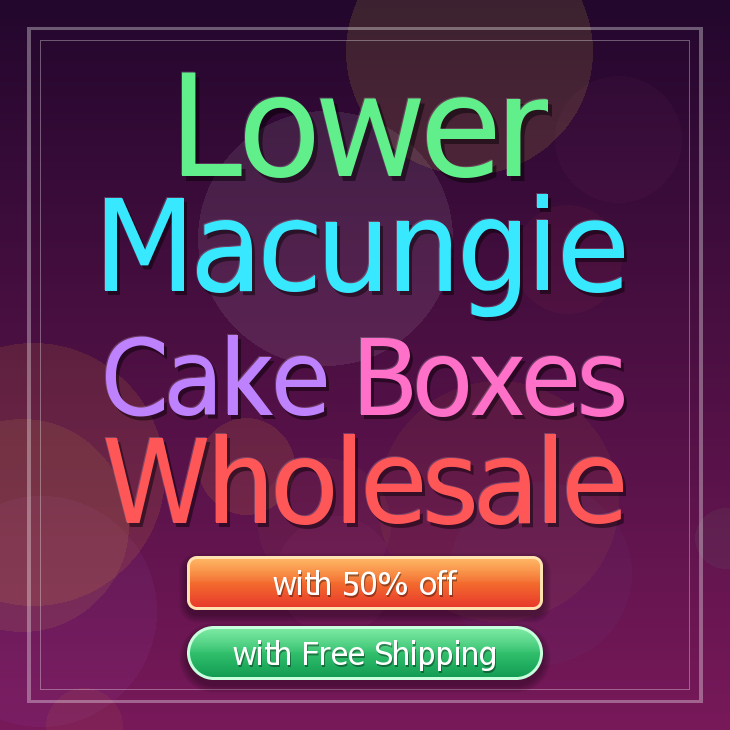 Lower Macungie cake boxes