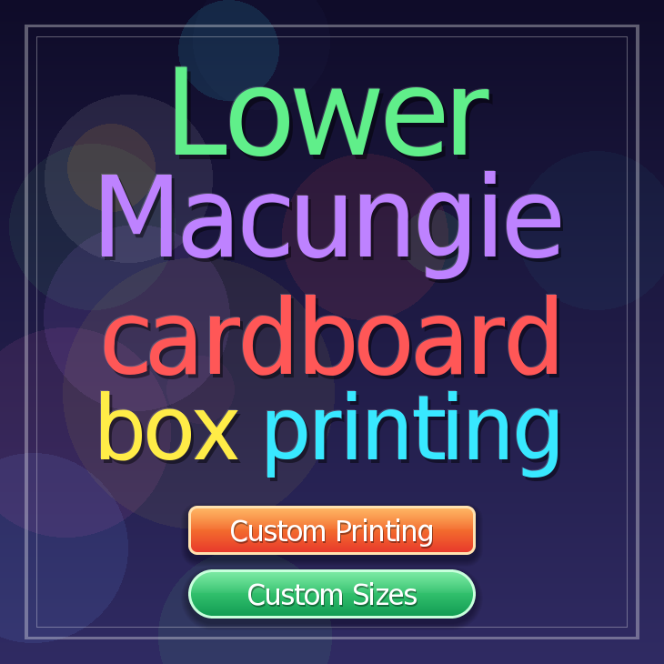 Lower Macungie cardboard box printing