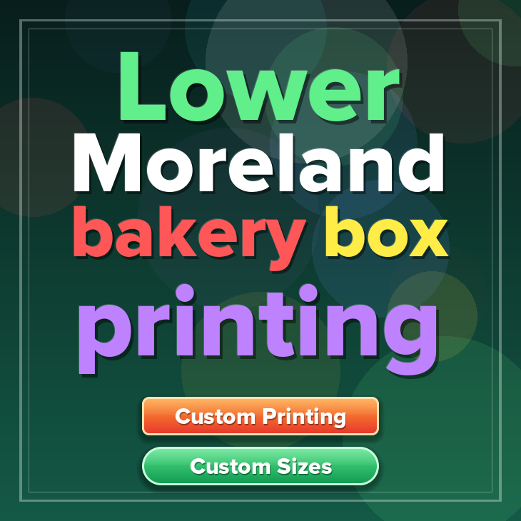 Lower Moreland bakery box printing