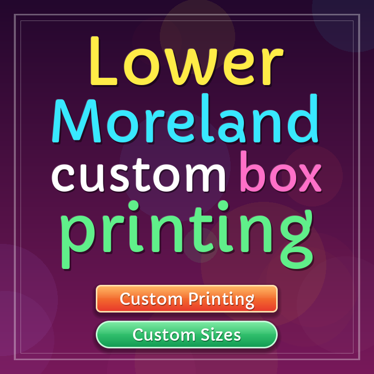 Lower Moreland custom box printing