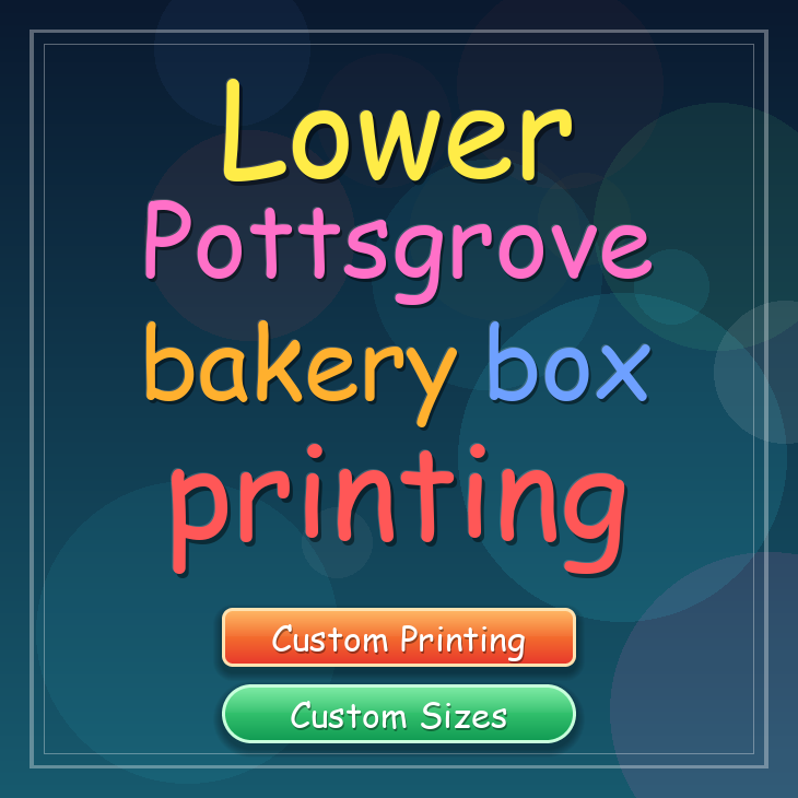 Lower Pottsgrove bakery box printing