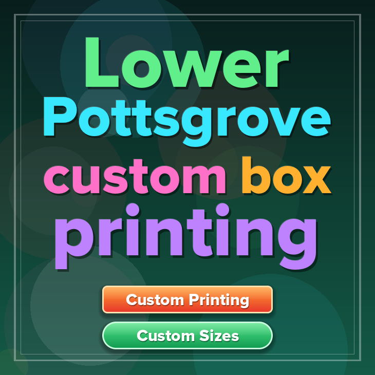 Lower Pottsgrove custom box printing