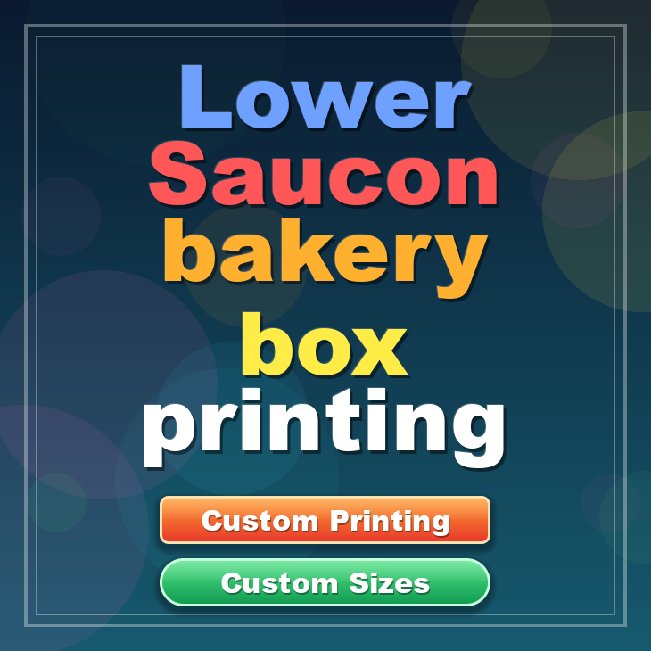 Lower Saucon bakery box printing