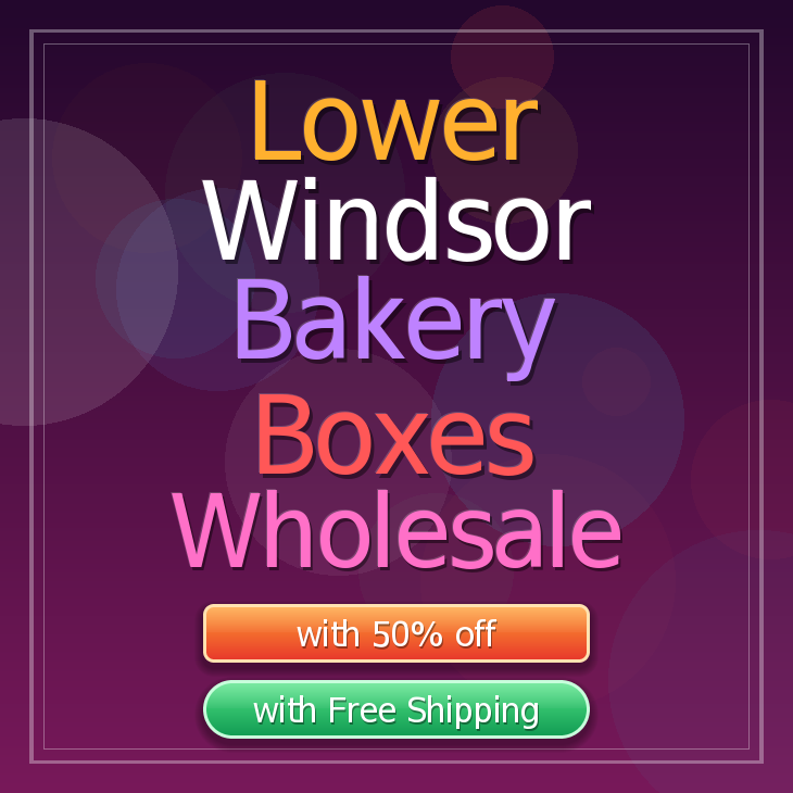 Lower Windsor bakery boxes