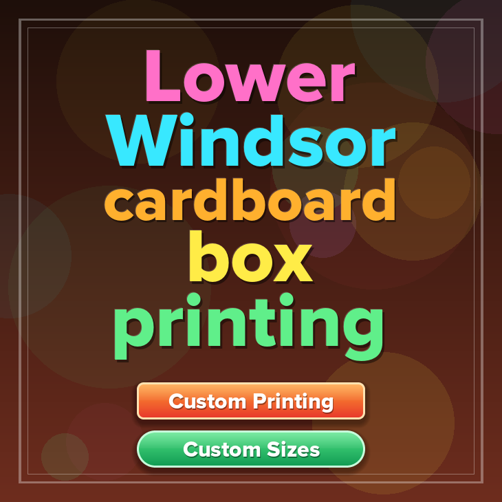 Lower Windsor cardboard box printing