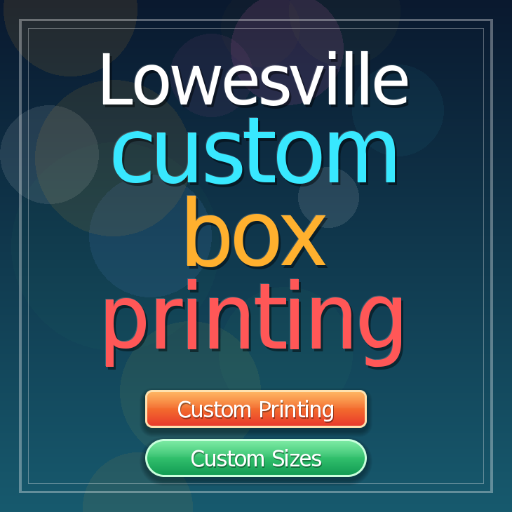 Lowesville custom box printing